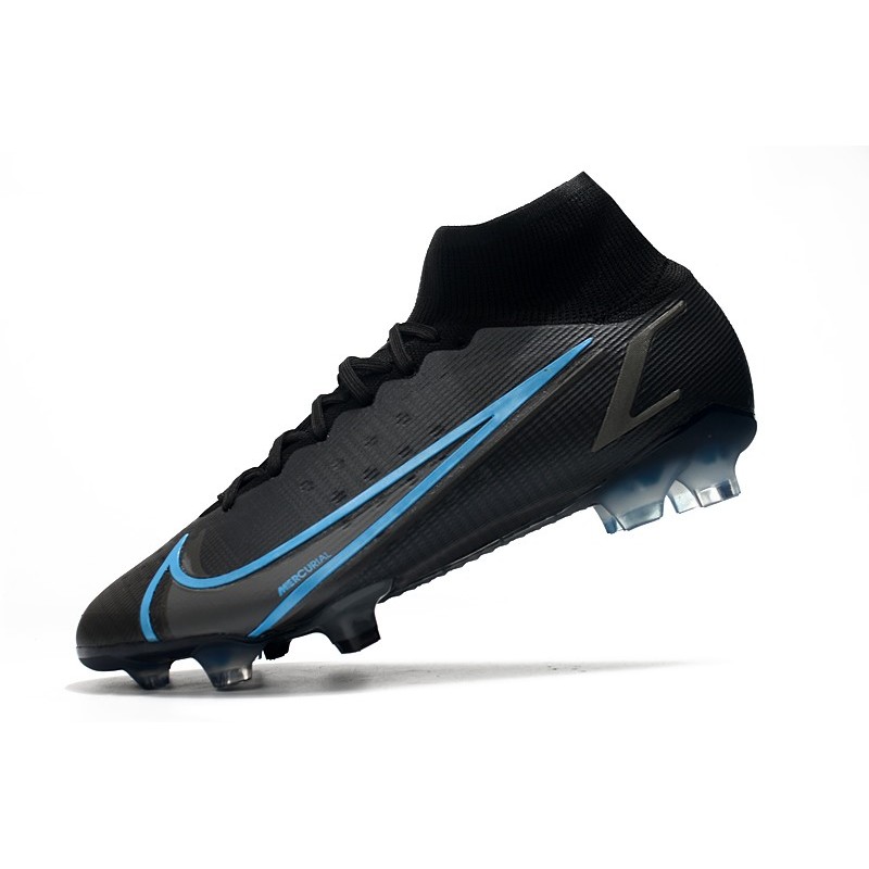 Nike Mercurial Superfly VIII Elite DF FG Renew Černá Šedá